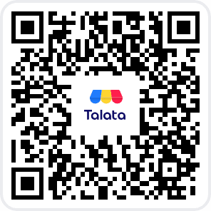 QR code to download the Talata app