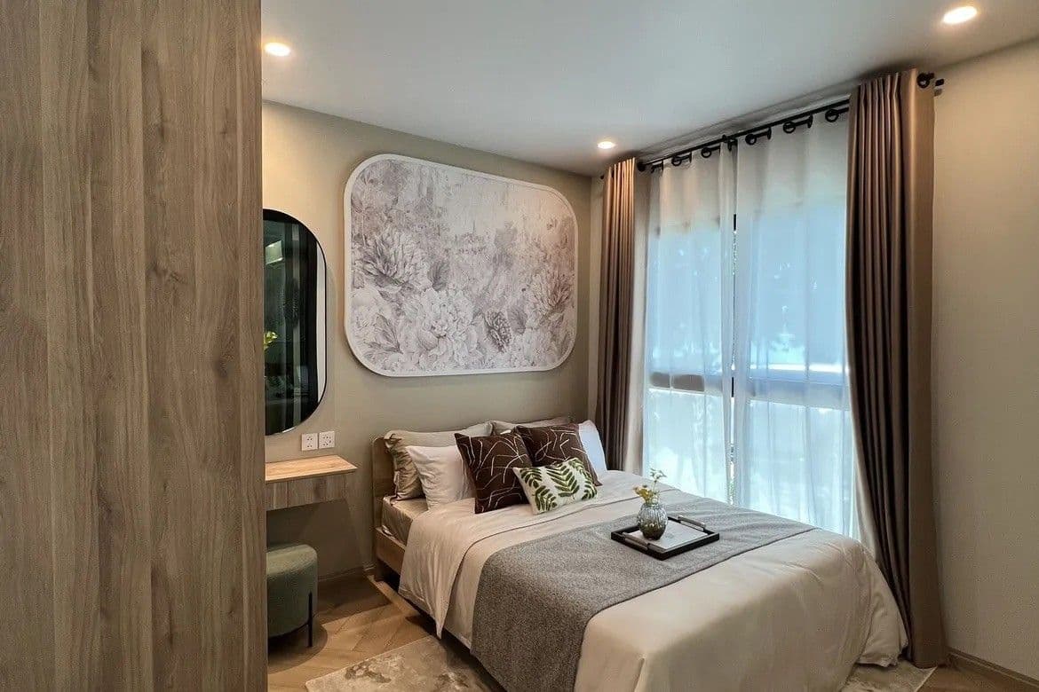 อพาร์ตเมนต์ 1 ห้องนอนใน Title Cielo Rawai