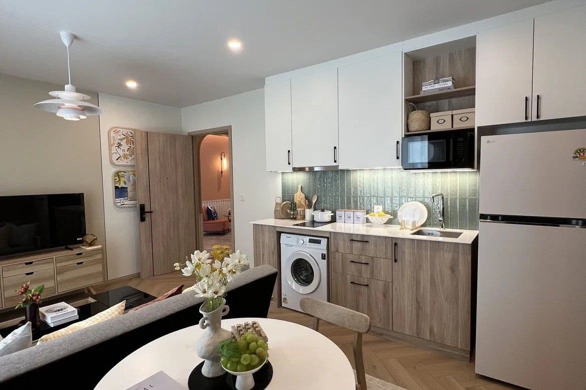 อพาร์ตเมนต์ 1 ห้องนอนใน Title Cielo Rawai