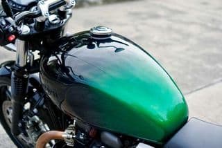 triumph speed twin 900, 664 กม. - image blurred placeholder