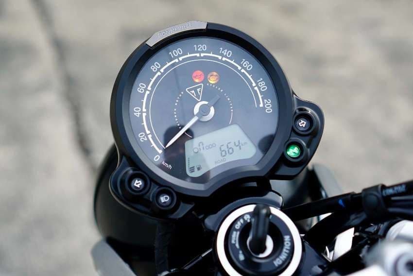 triumph speed twin 900, 664 กม.