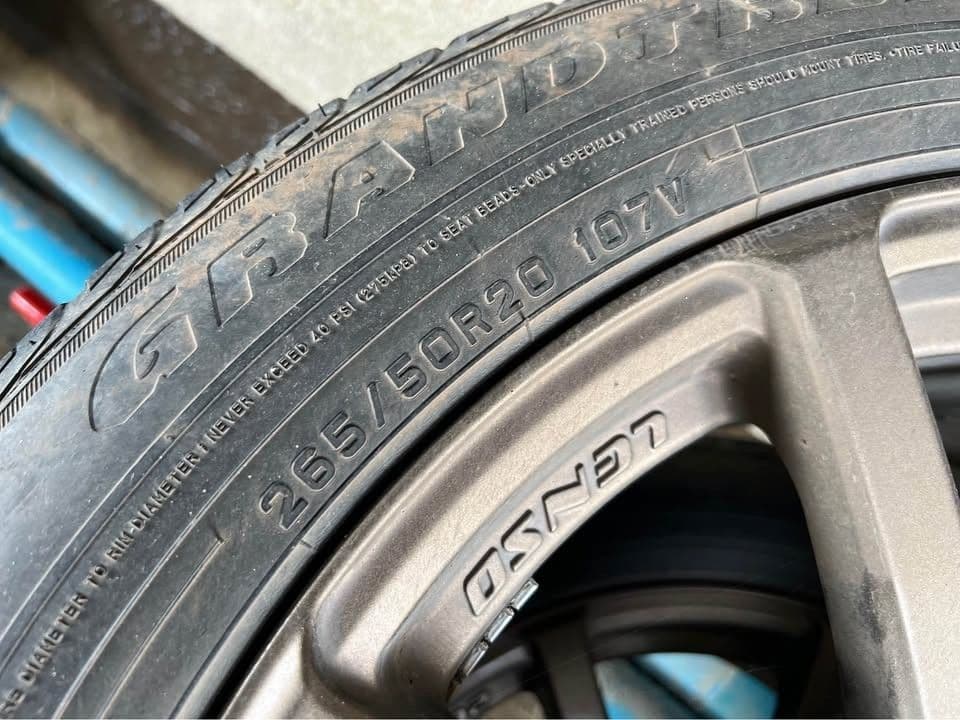 2023 Lenso ขนาด 265/50/20