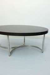 Round Coffee Table – Modernist Design - image blurred placeholder