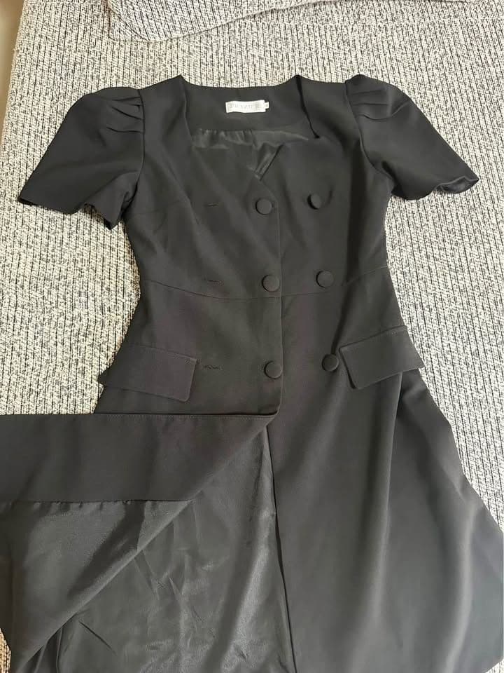 Black Dress, Good Fabric, Suitable for Events