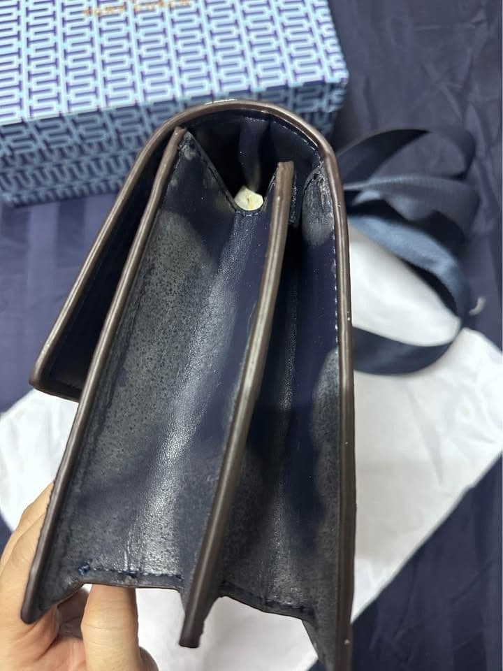 T monogram Jacquard Shoulder Bag