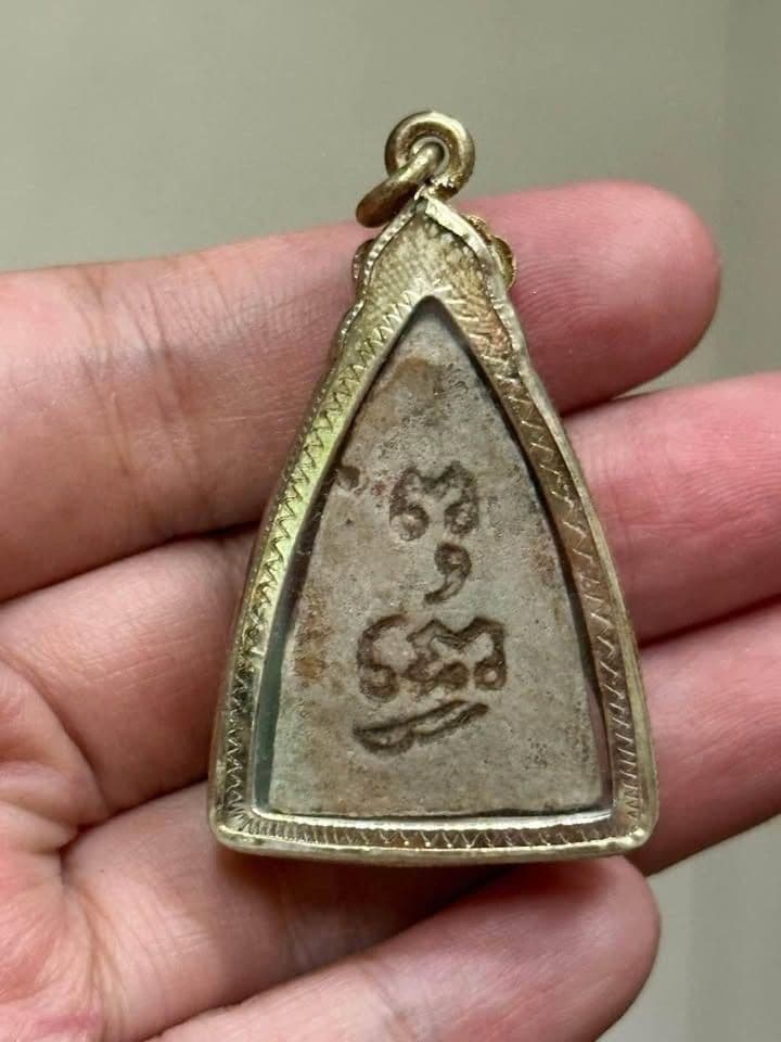 Small Buddha Statue, Sacred Powder Material, Created by Mae Boonruen Thongboontem