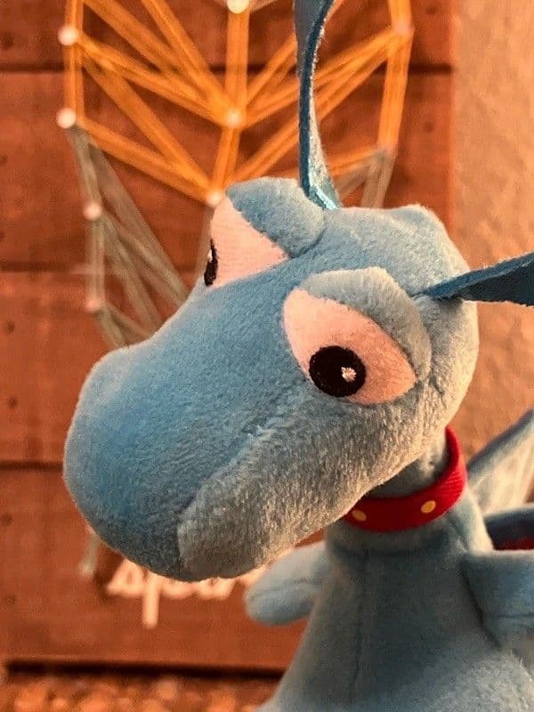 Ty Disney Dragon Plush Toy
