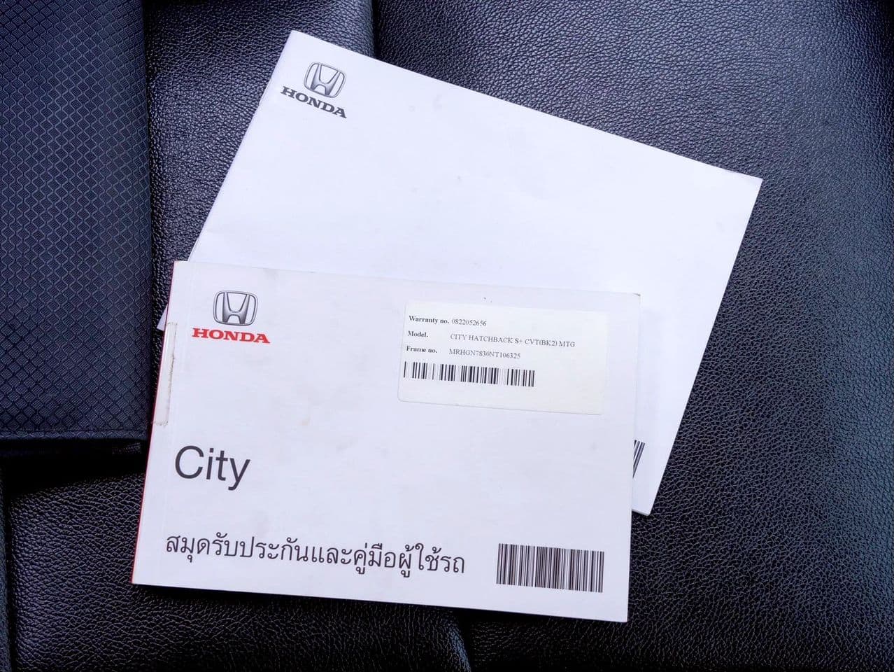 2022 HONDA CITY TURBO 1.0 S+ แฮทช์แบ็ก สีดำ