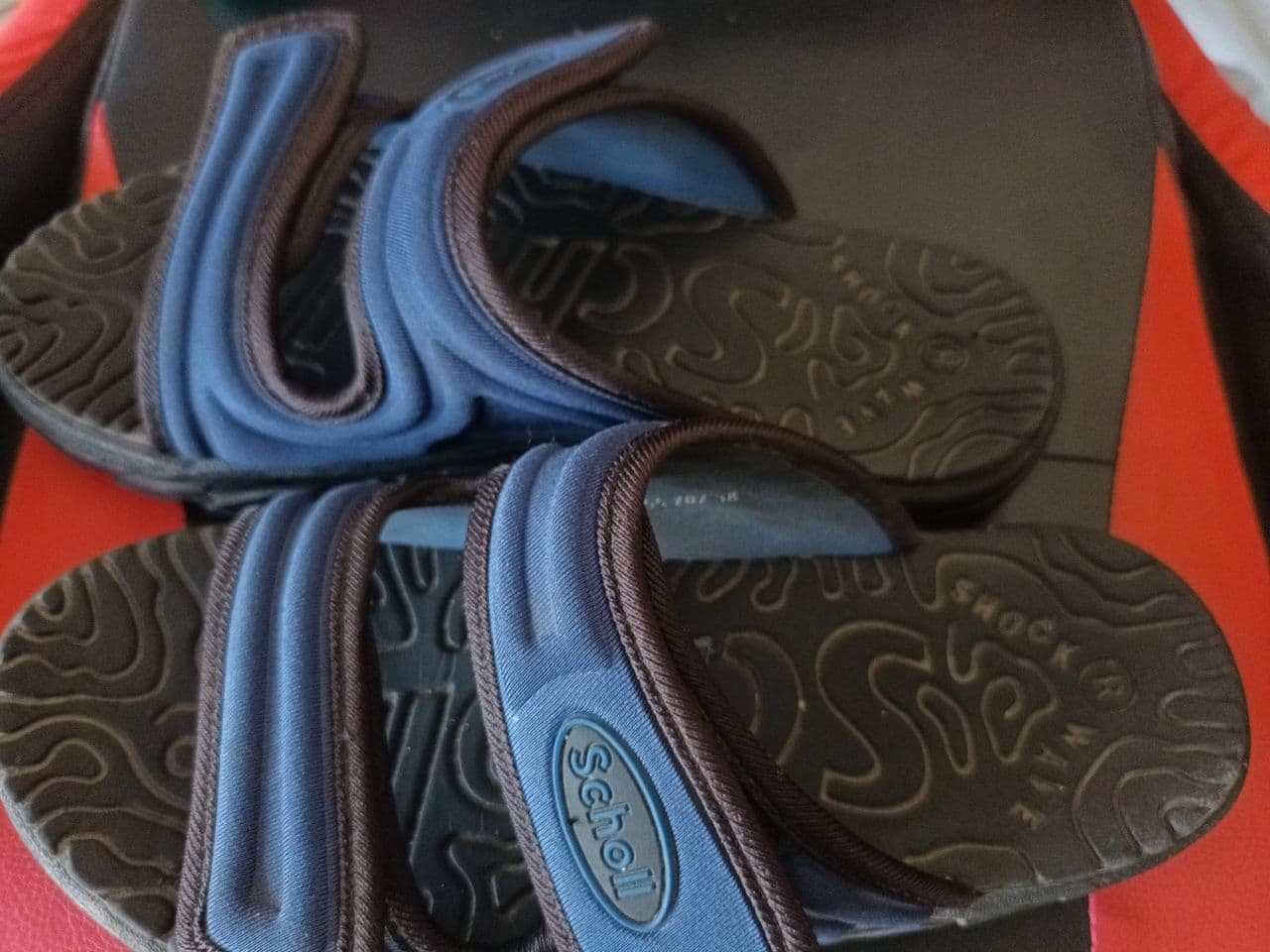 สกอร์ Shoes Blue Size 38