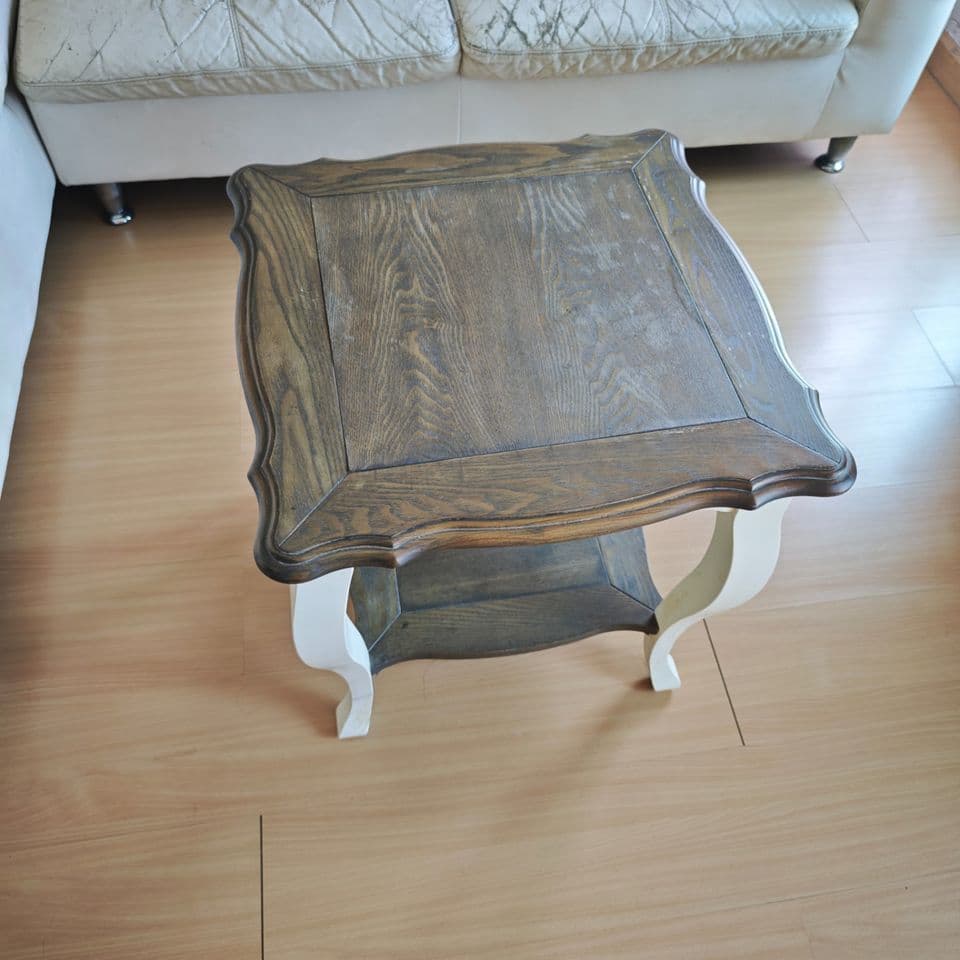 Wooden Cabinet + Coffee Table