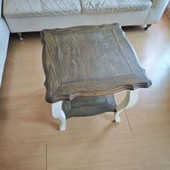 Wooden Cabinet + Coffee Table - image blurred placeholder