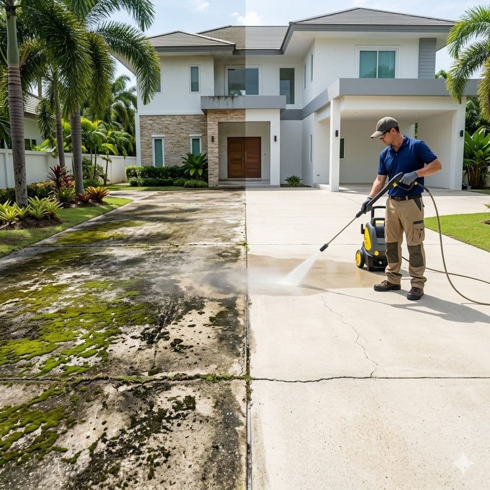 Floor Pressure Washing Service