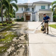 Floor Pressure Washing Service - image blurred placeholder