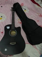 กีตาร์โปร่ง ขนาด 38 นิ้ว ไม้ Basswood เหมาะสำหรับมือใหม่ - image blurred placeholder