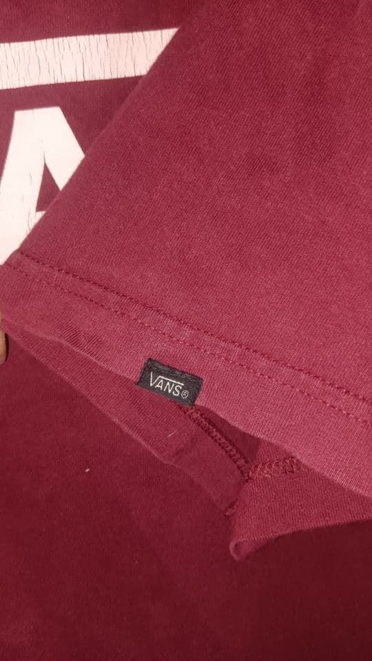 Genuine Vans shirt from bale, popular sweater