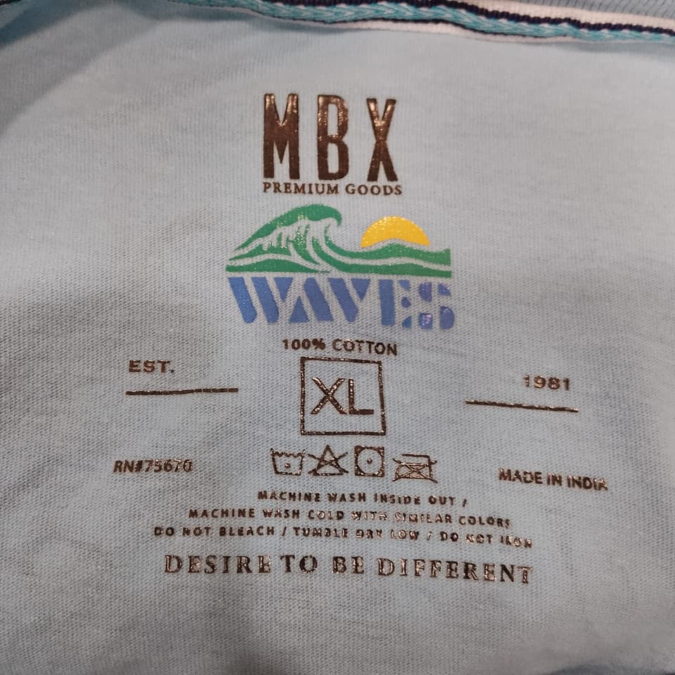 เสื้อ MBX Waves