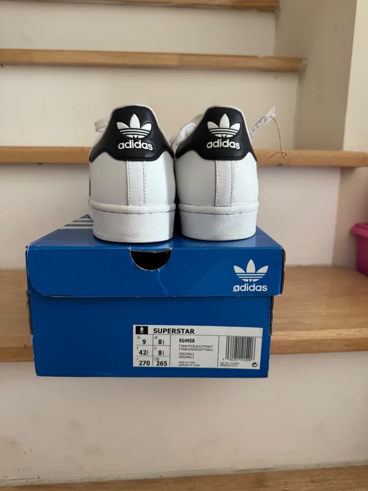 Adidas Superstar (รหัส EG4958) สีขาว-ดำยอดฮิต