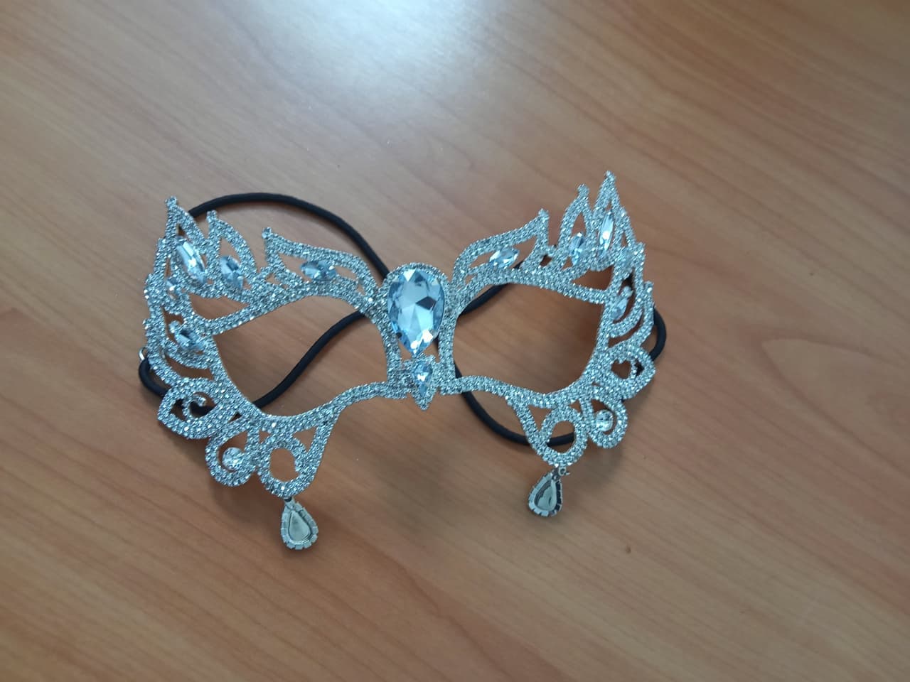 Decorative Rhinestone Mask Set