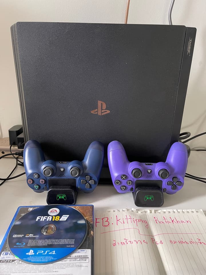 PS4PRO 7218 ความจุ 1TB มีเกมในเครื่อง 8 เกม