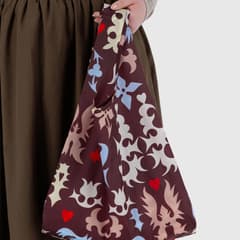 กระเป๋าผ้า BAGGU Standard ใช้ซ้ำได้ (Western Cut-Outs) - image blurred placeholder