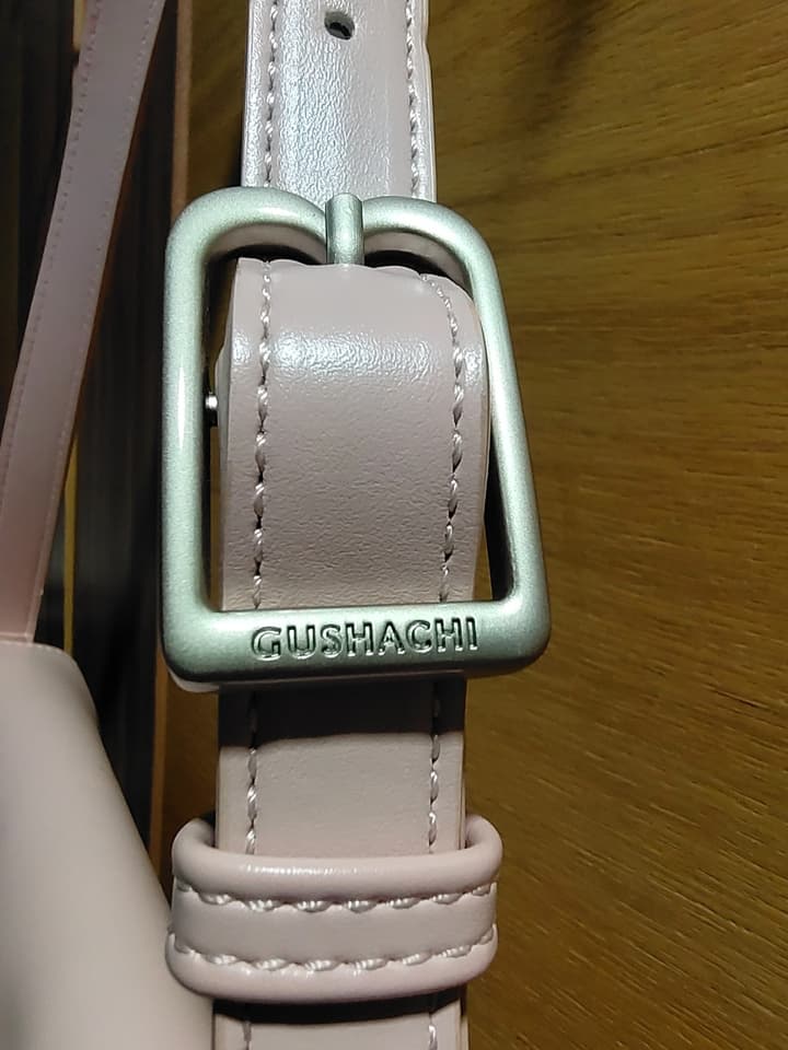 Pink shoulder bag Gushachi