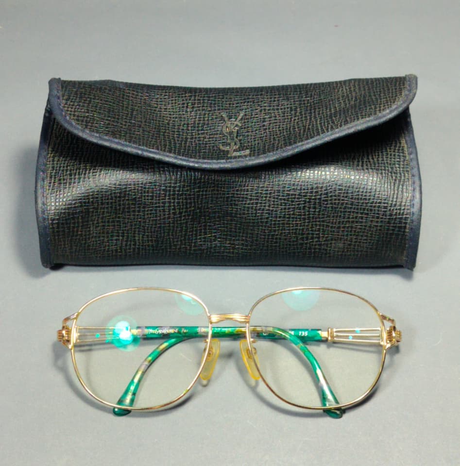 Vintage YSL Glasses, Beautiful, with Original Case