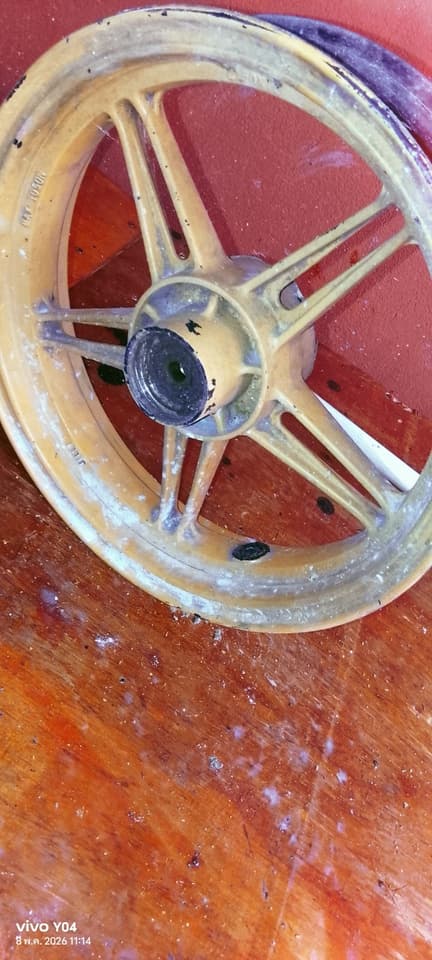ล้อแม็กหน้าสำหรับ Honda MSX 125 รุ่นแรก ของแท้ ยี่ห้อ Jieli