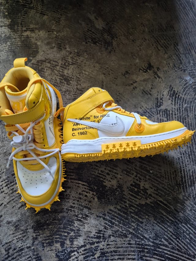 Nike Yellow Hiking Shoes
