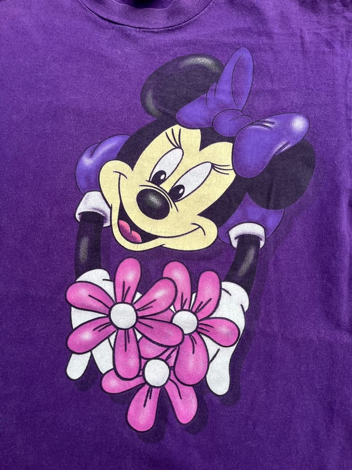 Purple Mickey Mouse T-shirt