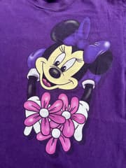 Purple Mickey Mouse T-shirt - image blurred placeholder
