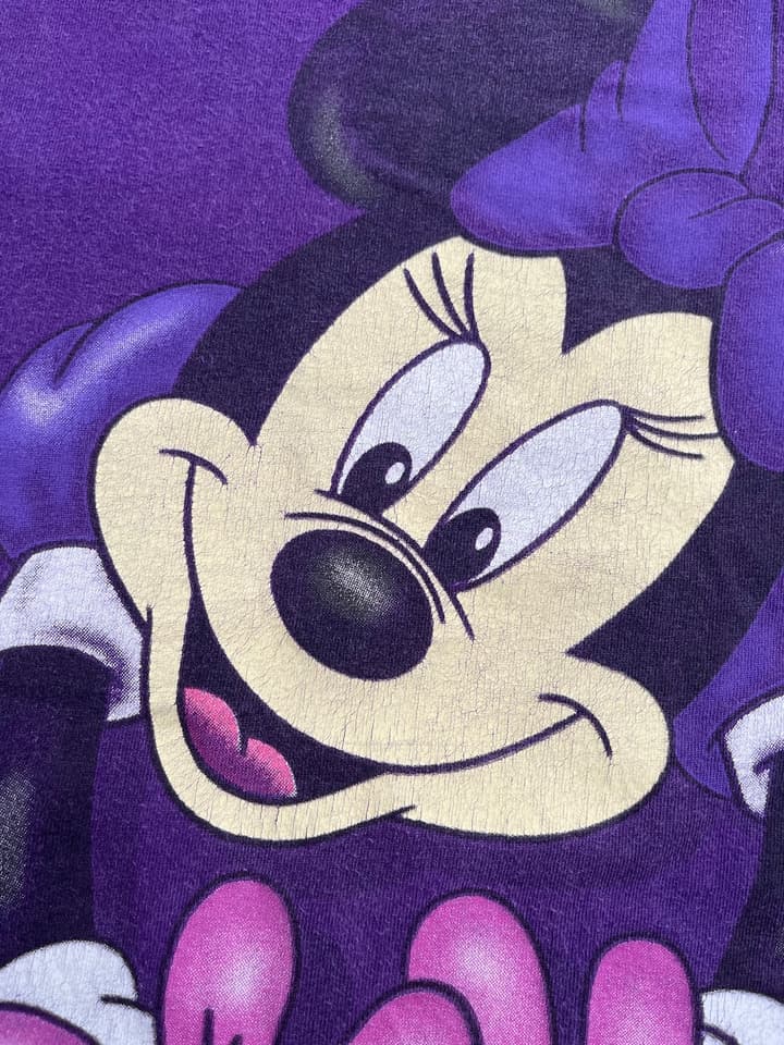 Purple Mickey Mouse T-shirt