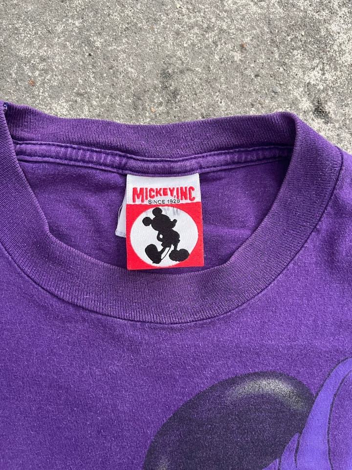 Purple Mickey Mouse T-shirt