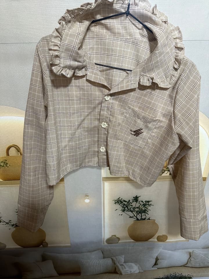 Fashion Brown Check Shirt