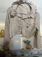 Fashion Brown Check Shirt - image blurred placeholder