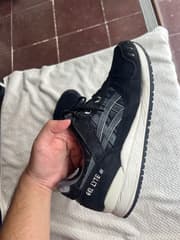 Asics Gel Lyte 3 III OG Shoes (Black/Cream) - image blurred placeholder