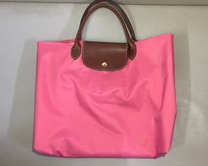 Longchamp รุ่น Le Pliage Cabas โมเดลจดทะเบียน สีชมพู - image blurred placeholder