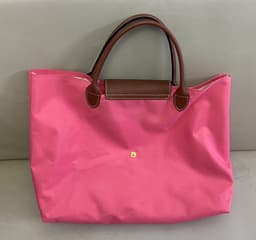 Longchamp รุ่น Le Pliage Cabas โมเดลจดทะเบียน สีชมพู - image blurred placeholder