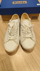 Women's Keds Kickstart Lea Marble White Sneakers - image blurred placeholder