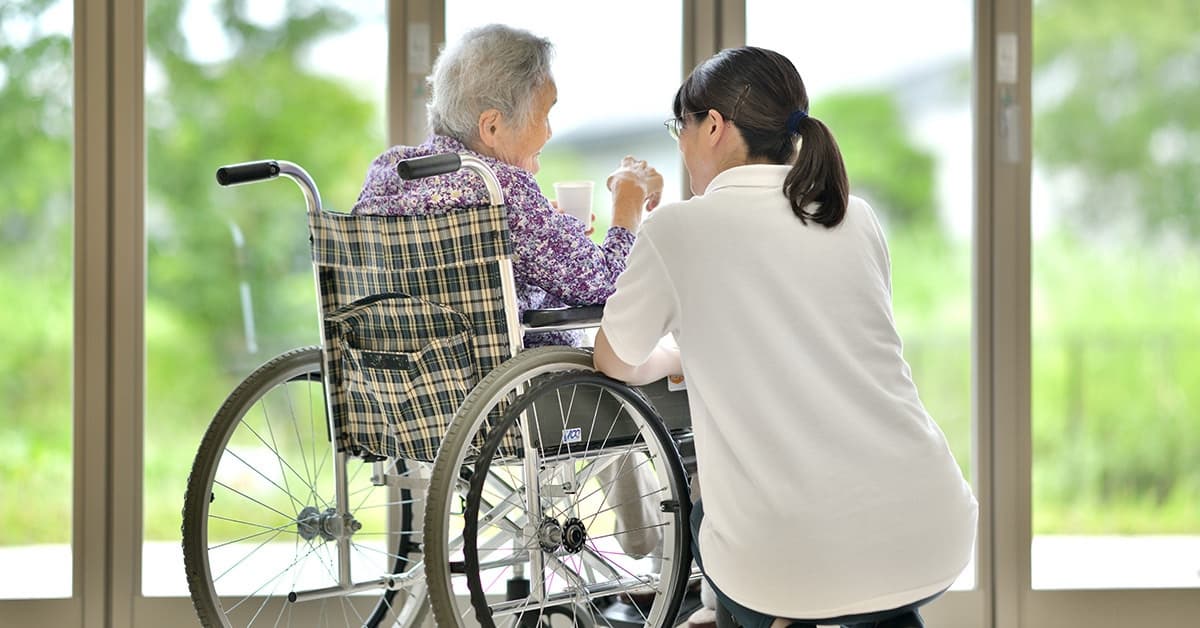 Hospital escort service for seniors