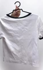 เสื้อแขนสั้นขอบดำ M - image blurred placeholder