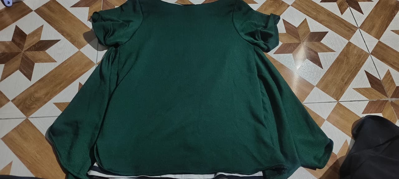 เสื้อยืดแฟชั่นสองเลเยอร์ ผ้ายืด ไซส์ S-XL ++