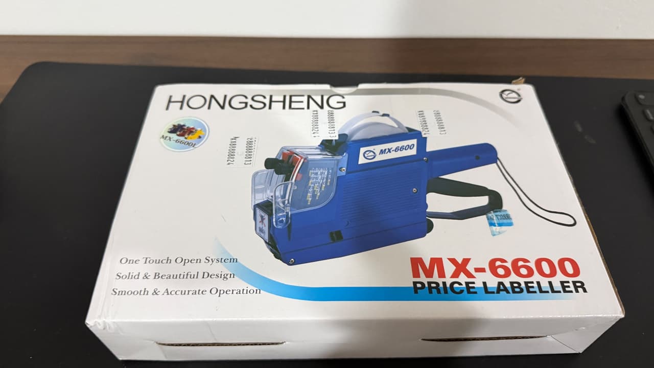 เครื่องยิงวันผลิตและวันหมดอายุ รุ่น MX-6600
