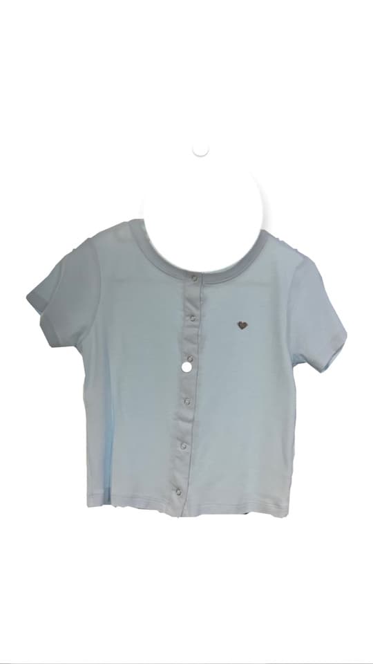 Fitted Blue Shirt