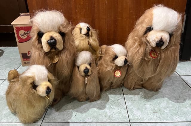 ตุ๊กตาครอบครัวสุนัข