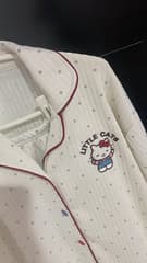 ชุดนอนผู้หญิงแขนยาว ลาย Hello Kitty, 2XL - image blurred placeholder