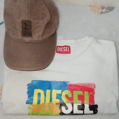 เซตเสื้อ Diesel แถมหมวก - image blurred placeholder