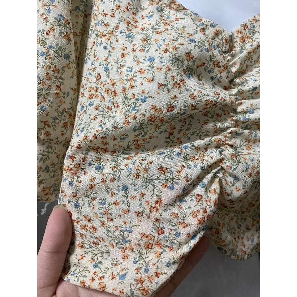 Doll Sleeve Crop Top