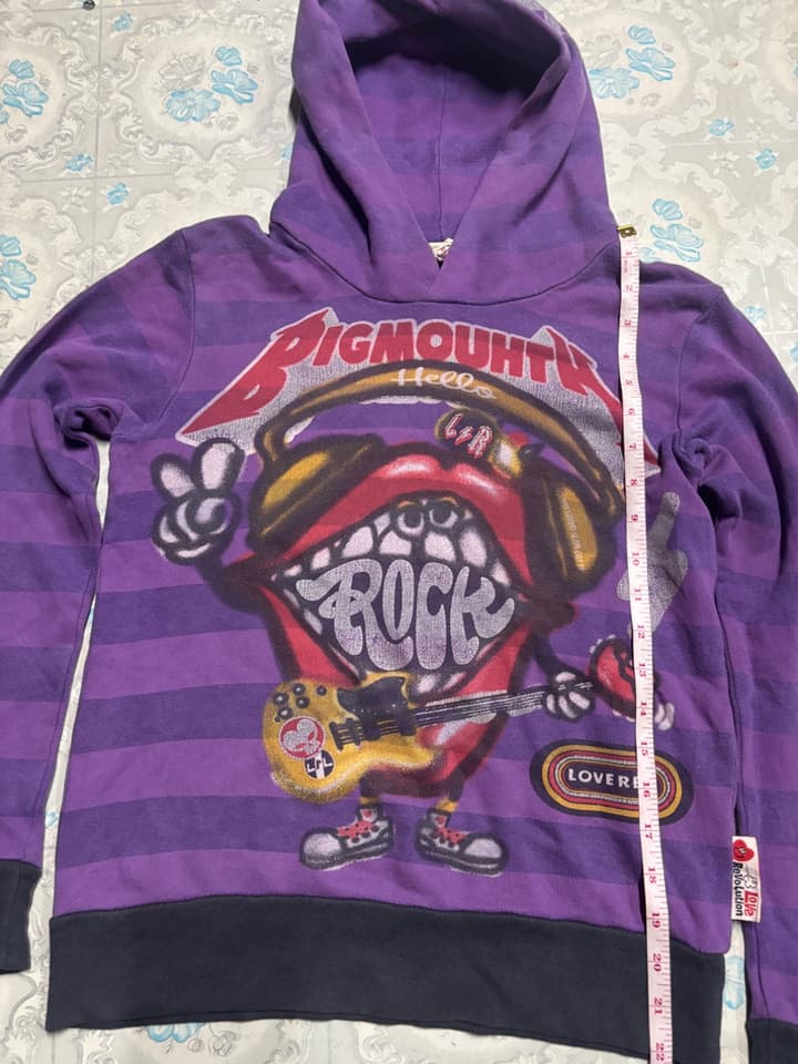 Y2K-style hoodie by Belle Revolution