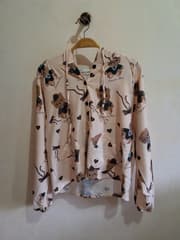 Bear Print Hoodie - image blurred placeholder