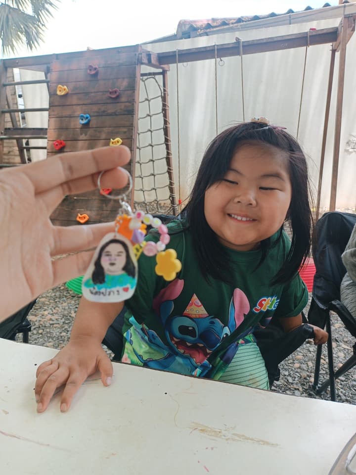 Custom Portrait Keychain, DIY Handmade Each Piece
